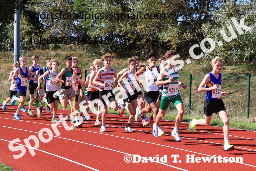 Boys Under-16s, 2026 Northern Mens 6 and Womens 4 Stage and Youngsters Relays, Silksworth, Sunderland. Photo: David T. Hewitson/Sports for All Pics